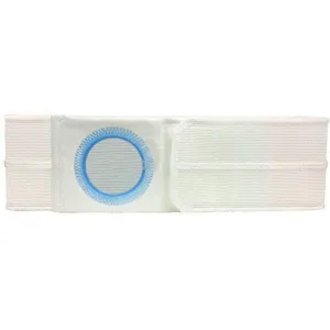 3" White, Cool Comfort, Flat Panel Belt, Prolapse Flap, Medium, 2-5/8" Center Opening