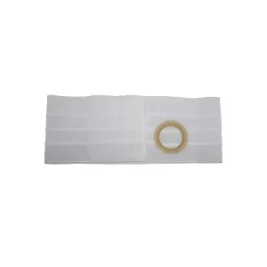 7" Left, White, Cool Comfort, Nu-Form Belt, 2X-Large, 3-3/8" Opening Placed 1-1/2" From Bottom