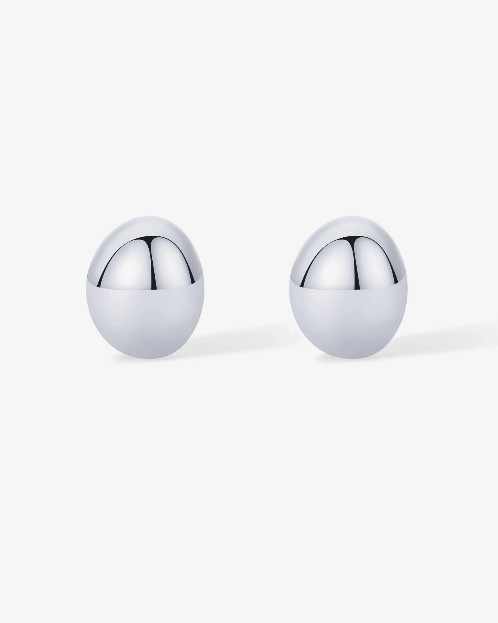 80s Button Stud Earrings