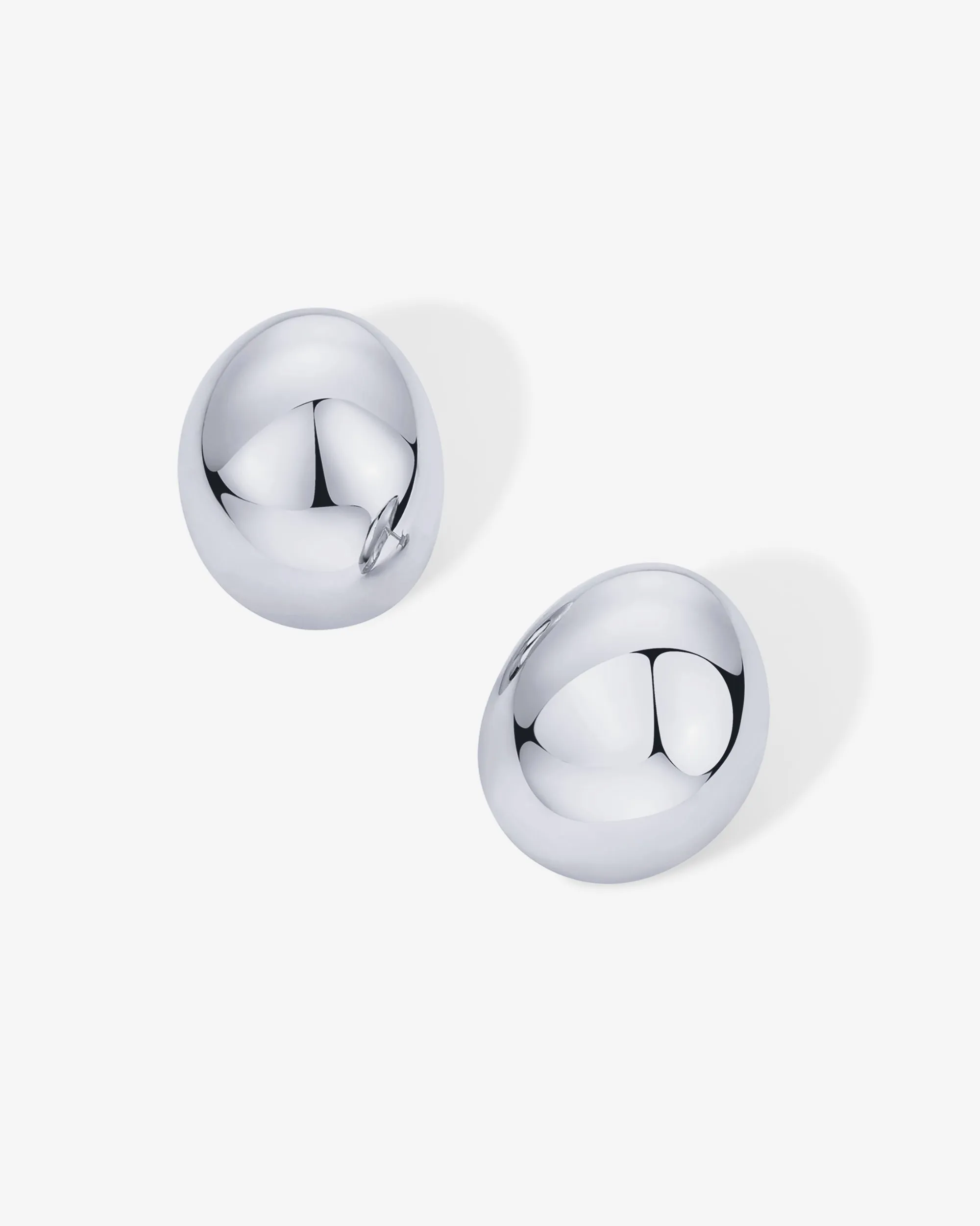 80s Button Stud Earrings
