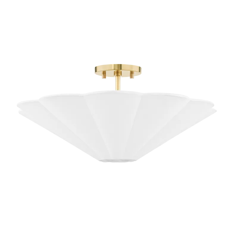 Alana 3-Light Semi Flush Mount