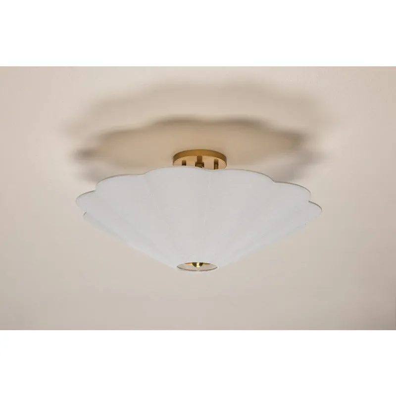 Alana 3-Light Semi Flush Mount