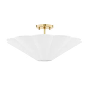Alana 3-Light Semi Flush Mount