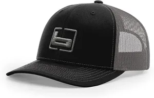 Banded Trucker Cap Black/Charcoal