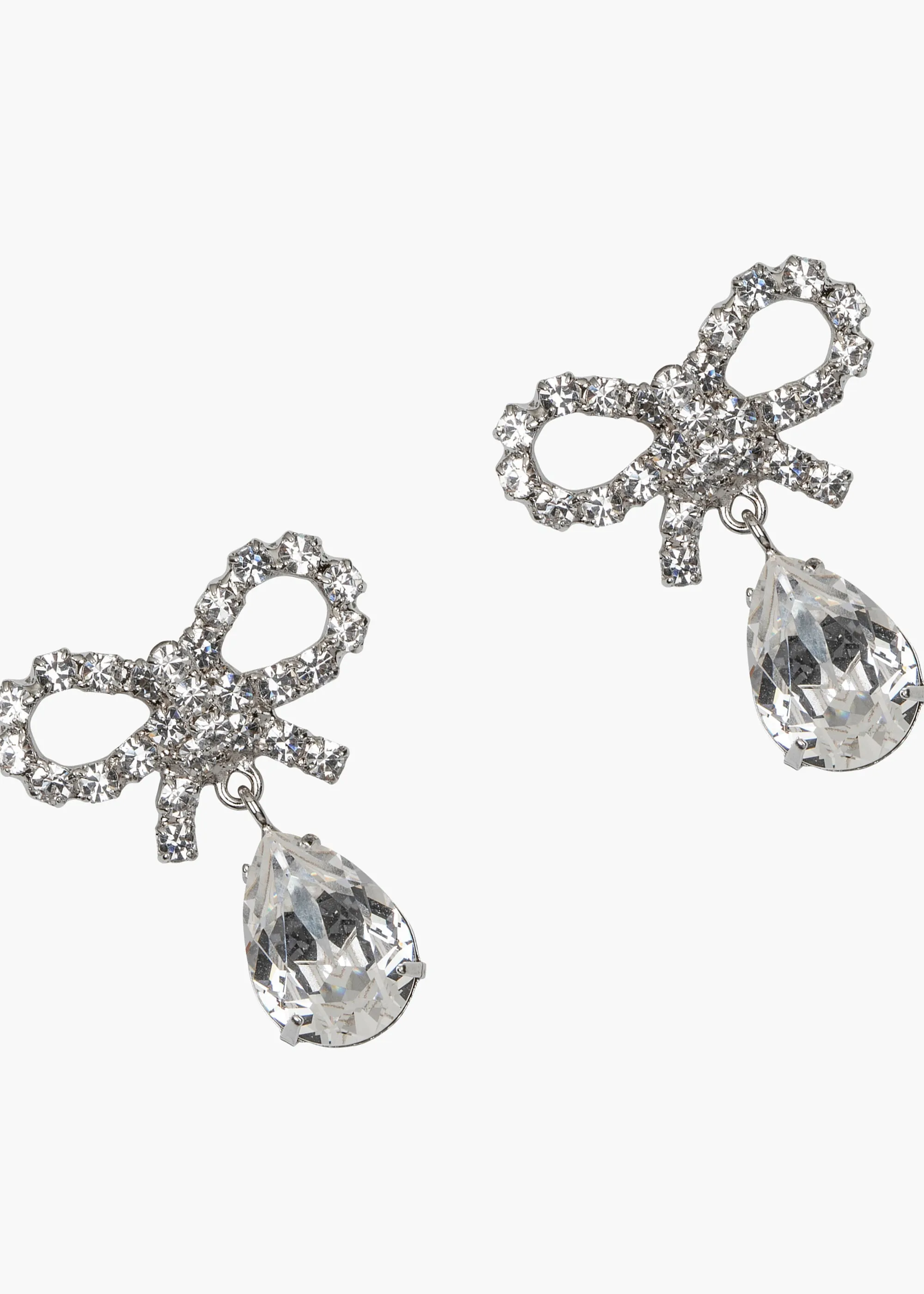 Bernie Earrings -- Crystal