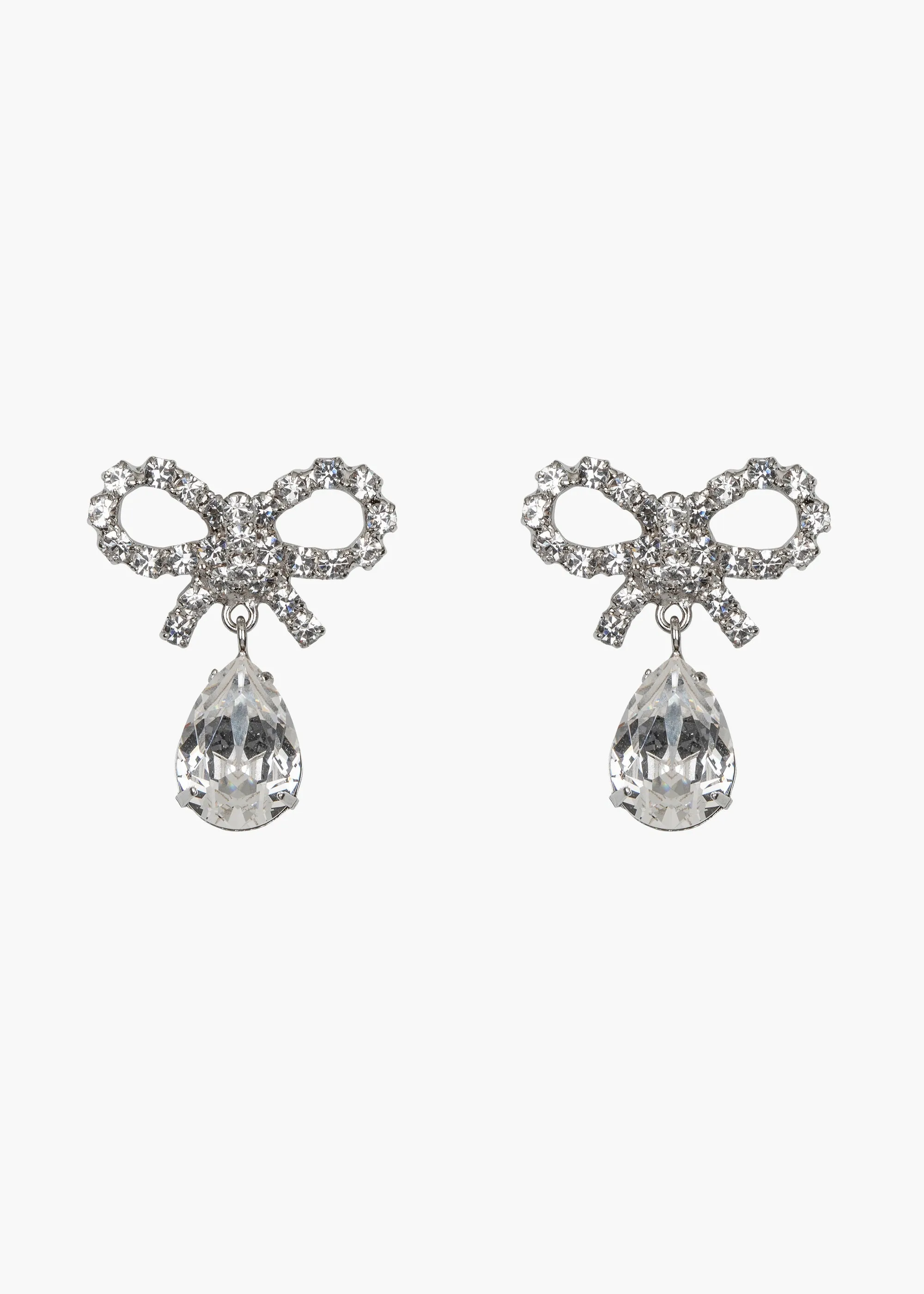 Bernie Earrings -- Crystal