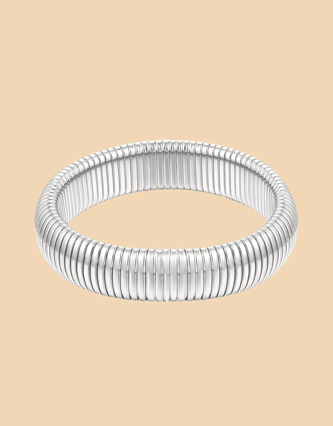 Chunky ribbed bracelet