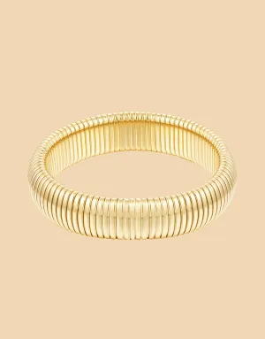 Chunky ribbed bracelet