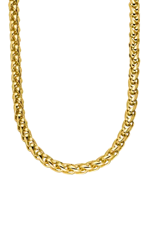 Chunky Statement Necklace 14K Gold Plated