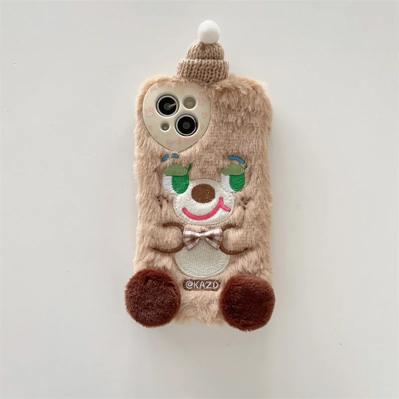 Cozy Bear Knit Case