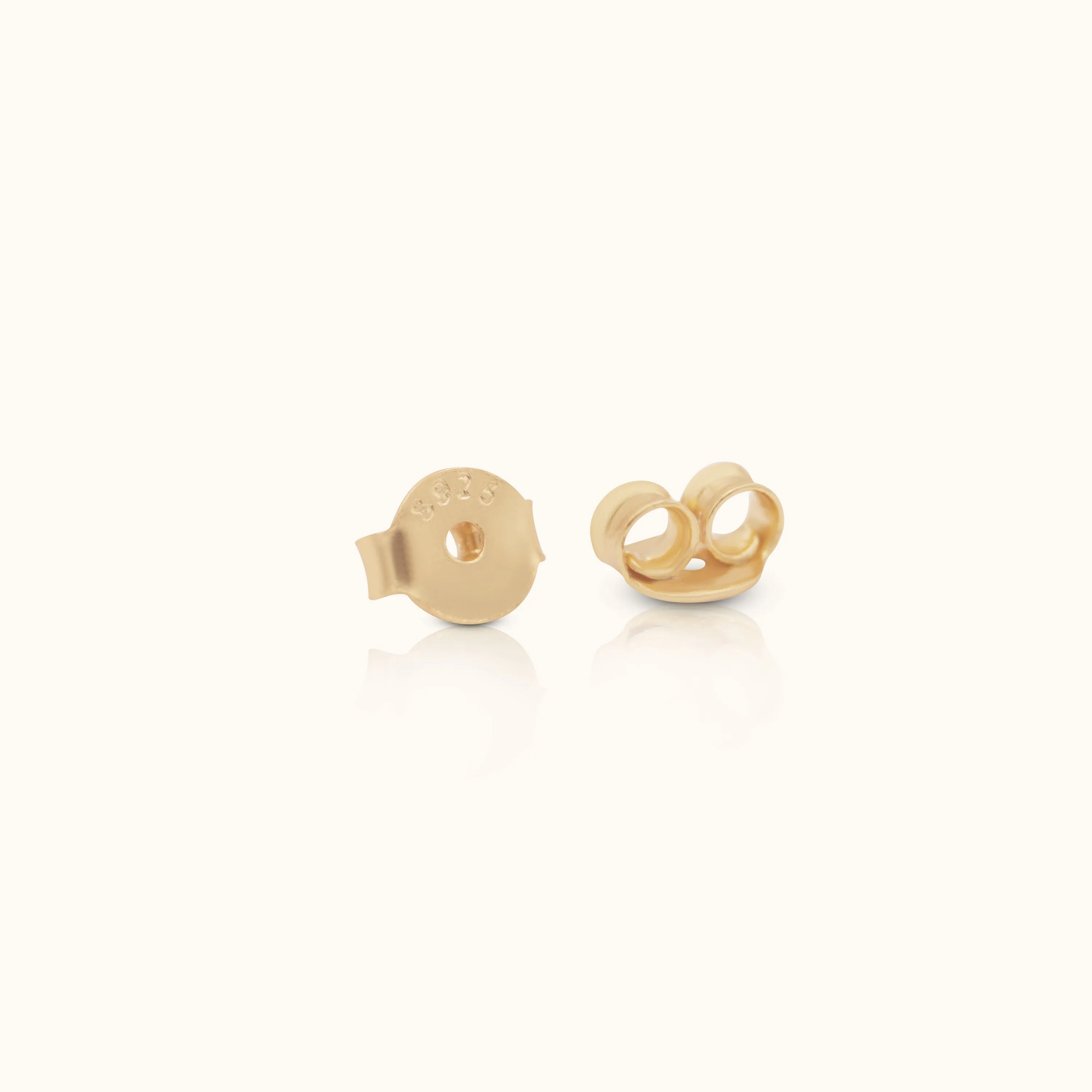Crystal Trefoil Stud Earrings