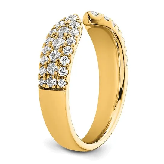 Diamond Open Wrap Ring