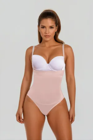 Elastic Band Under-Bust Bodysuit