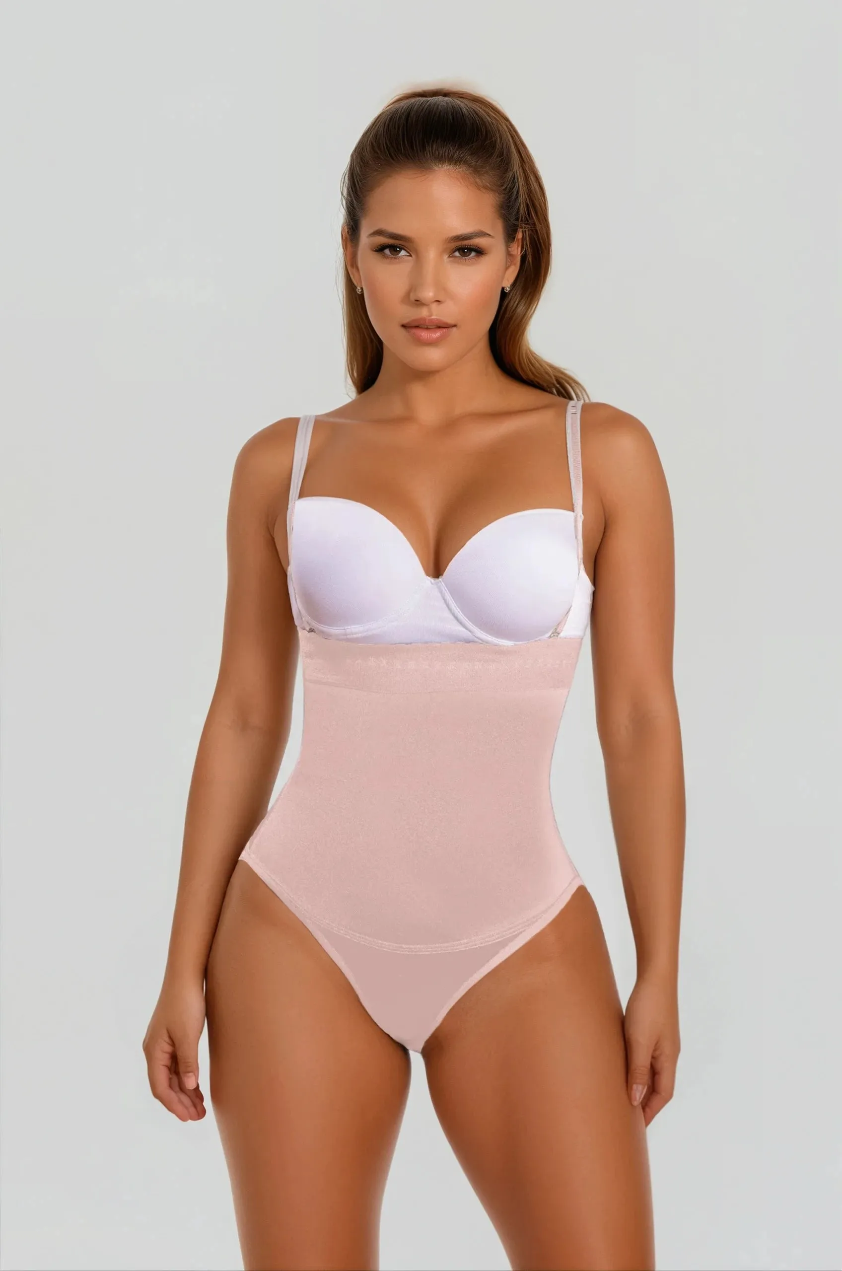 Elastic Band Under-Bust Bodysuit