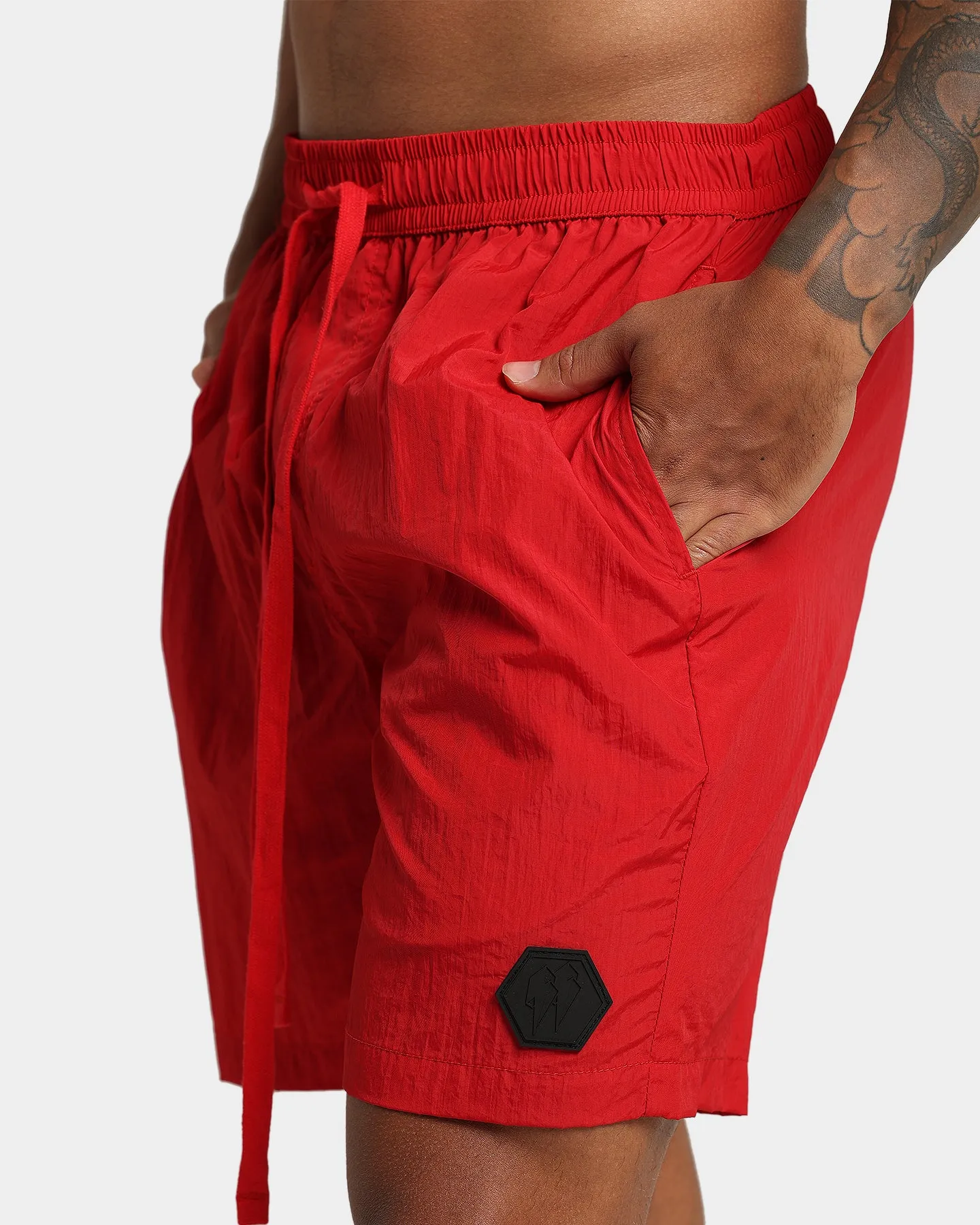 EN ES Neptune Beach Shorts Red