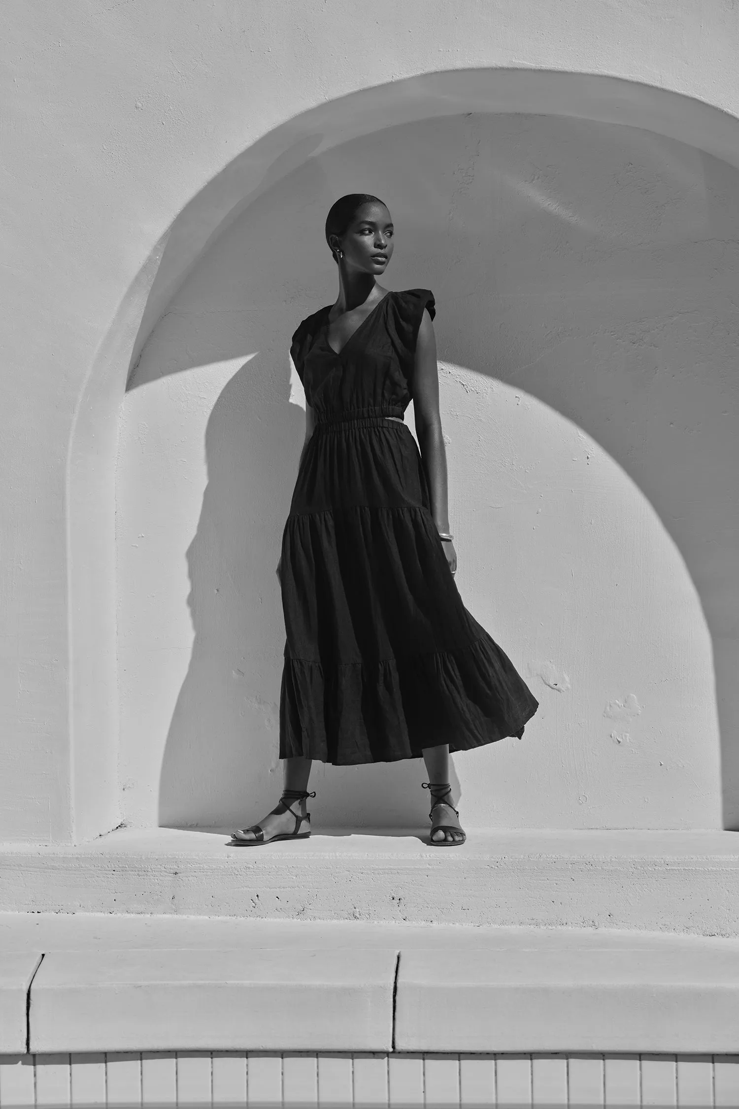GINGER LINEN DRESS