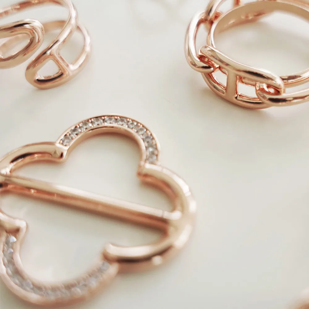 Hijab Ring - Clover