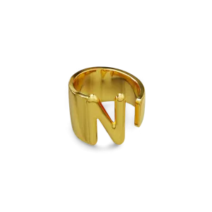 Initial Monogram Ring