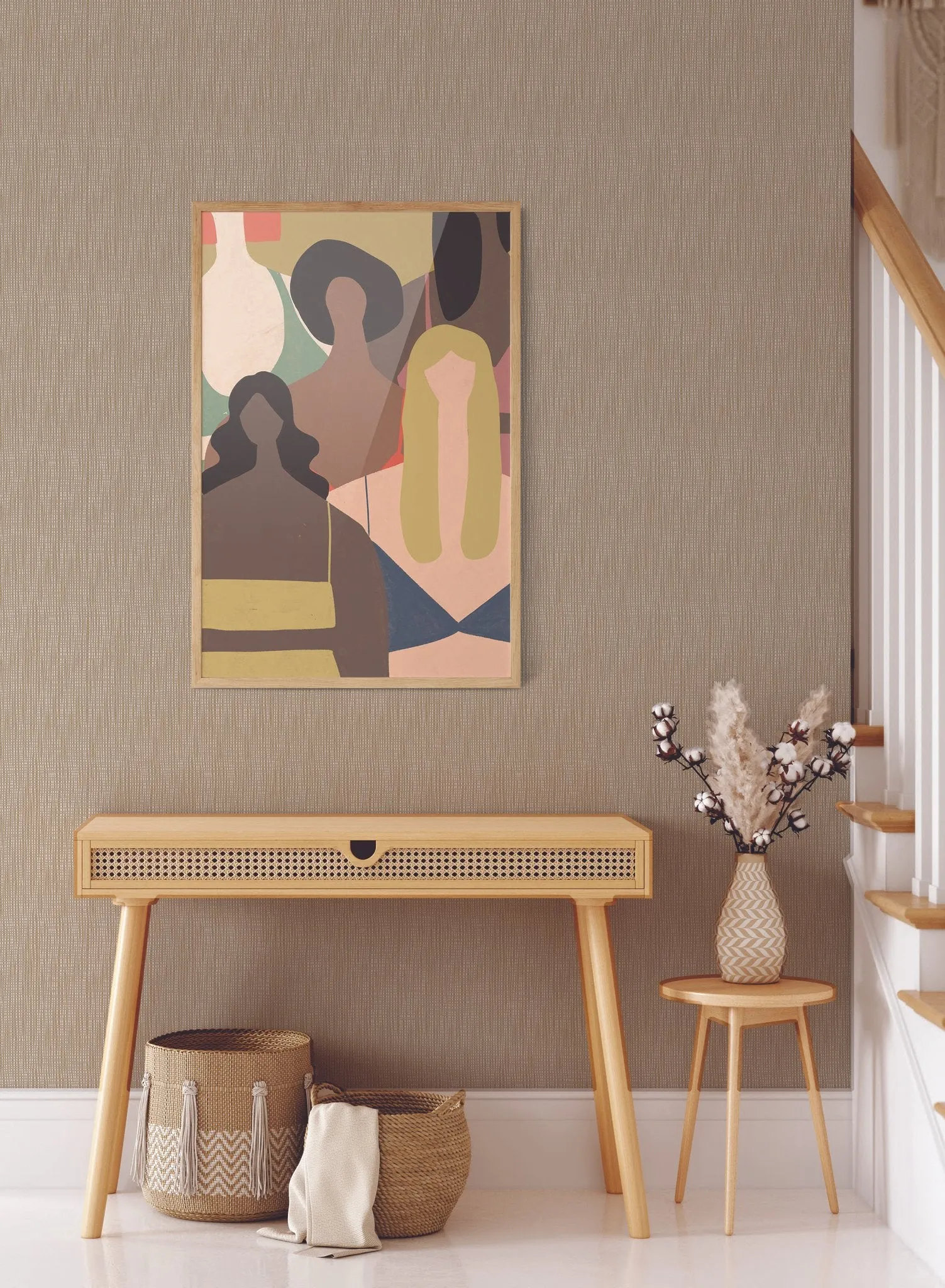 Linen, Wallpaper