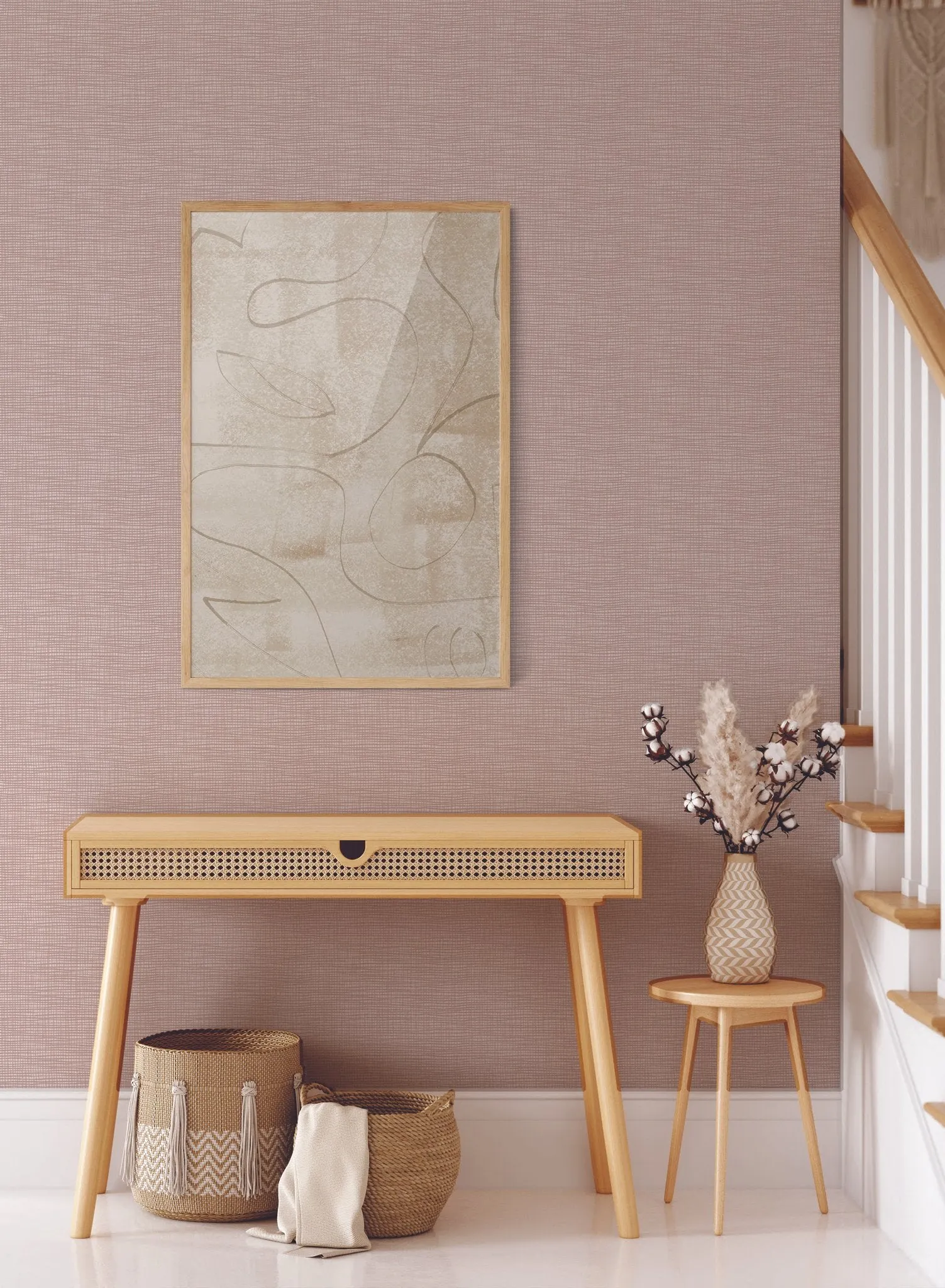 Linen, Wallpaper
