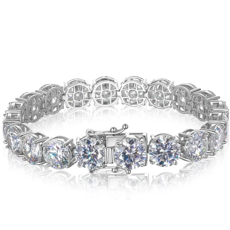 Moissanite Tennis Bracelet - 10mm