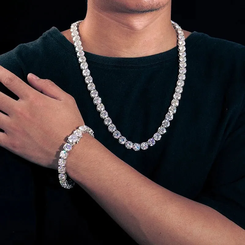 Moissanite Tennis Bracelet - 10mm