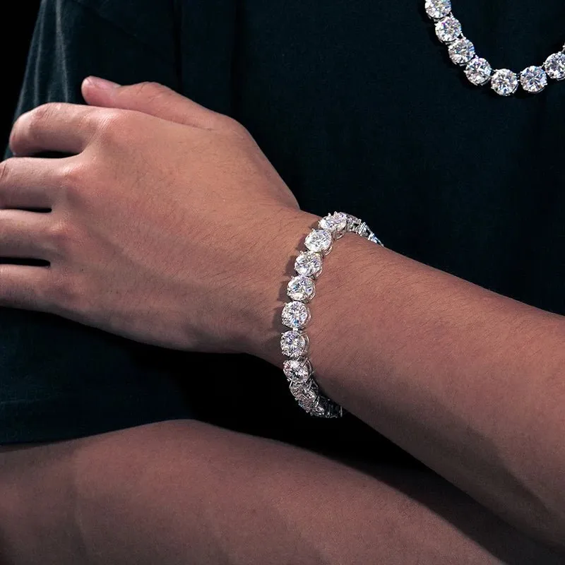 Moissanite Tennis Bracelet - 10mm