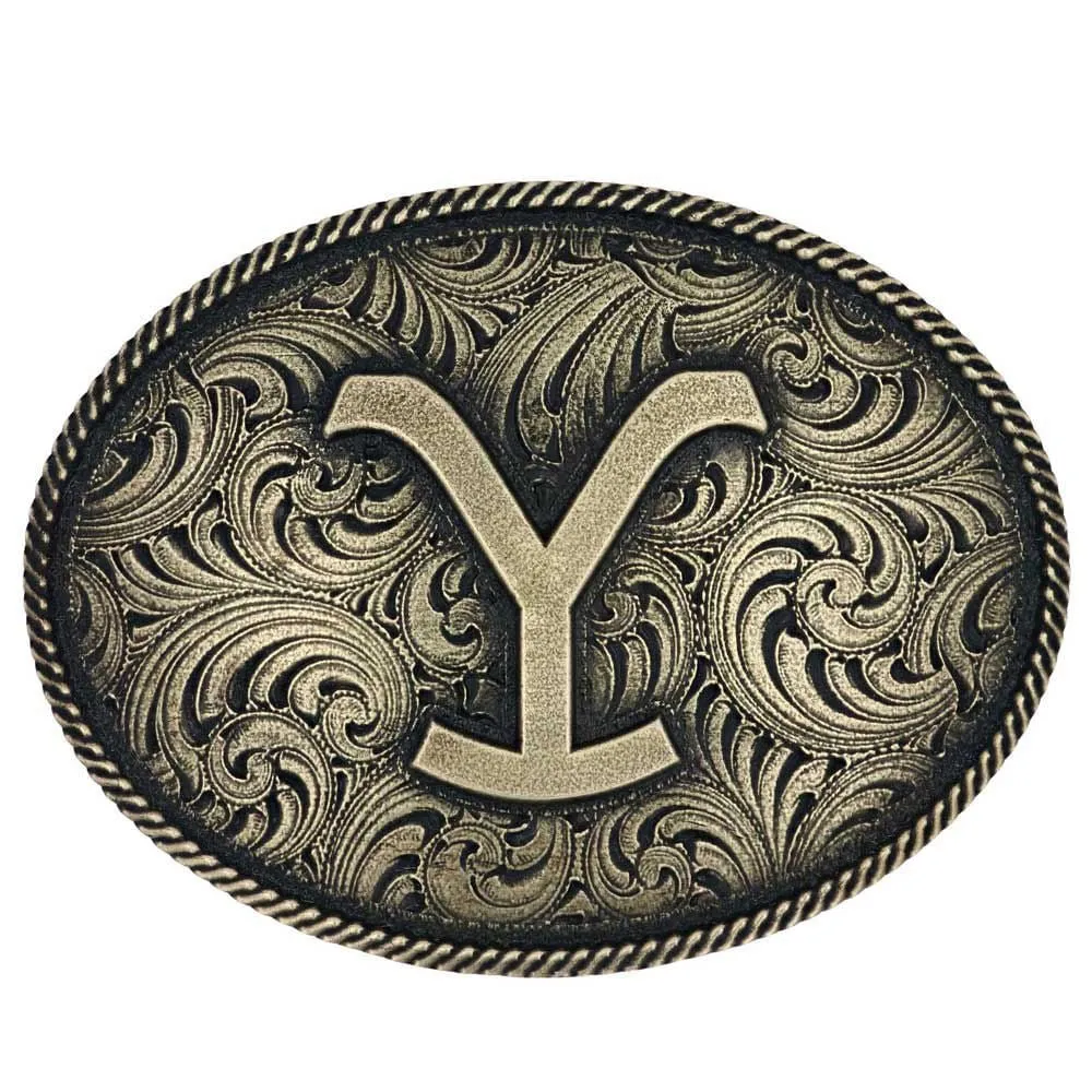 Montana Silversmiths Yellowstone Belt Buckle