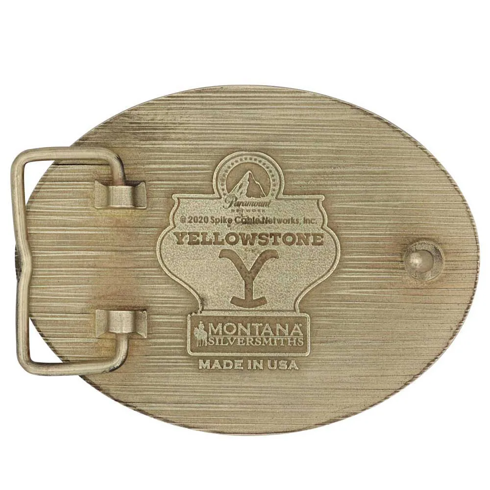 Montana Silversmiths Yellowstone Belt Buckle