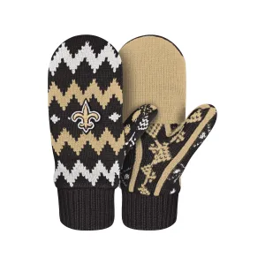 New Orleans Saints NFL Mittens