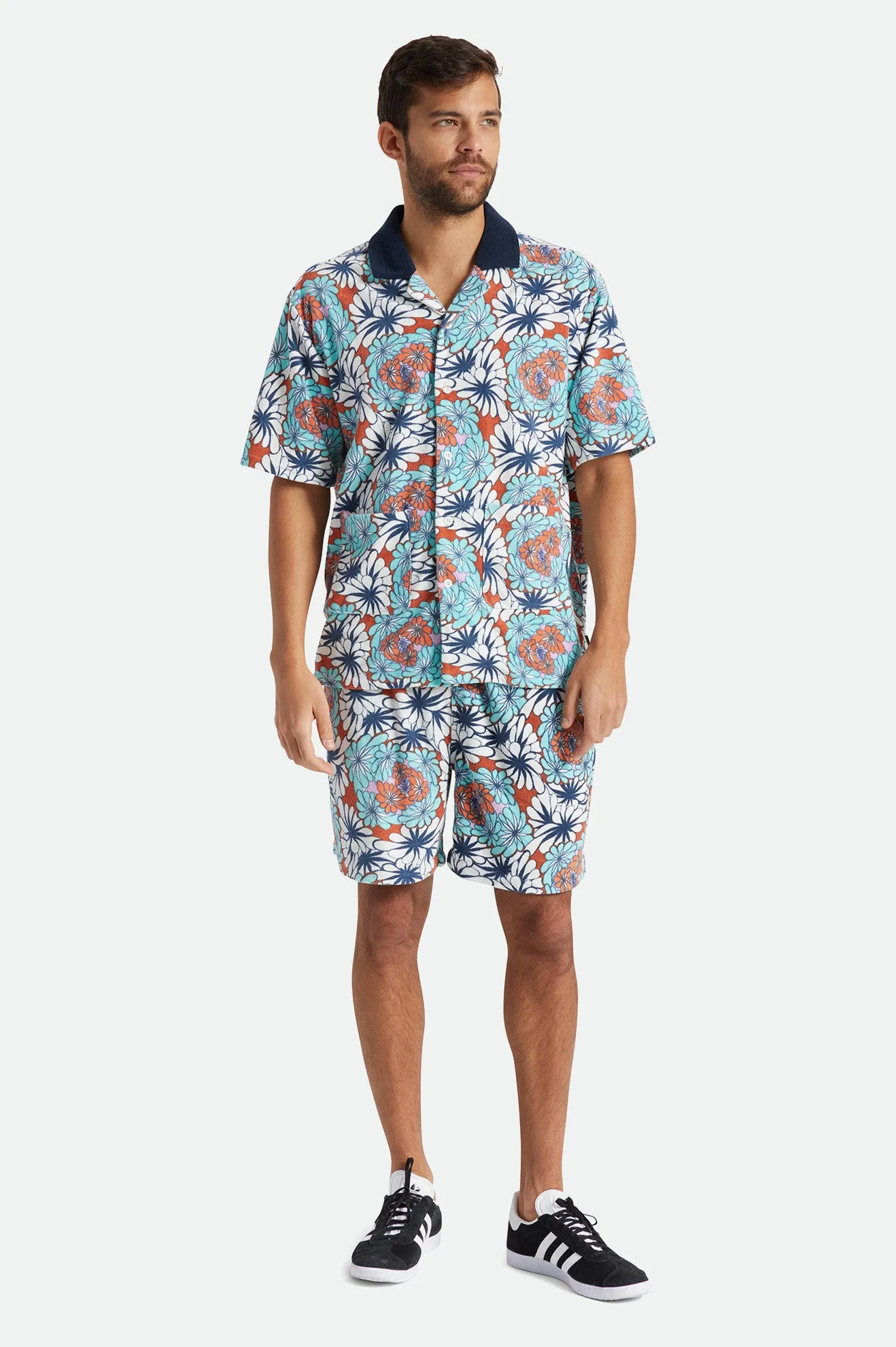 Pacific Reserve Terry Cloth Short - Kaleidoscope Eye