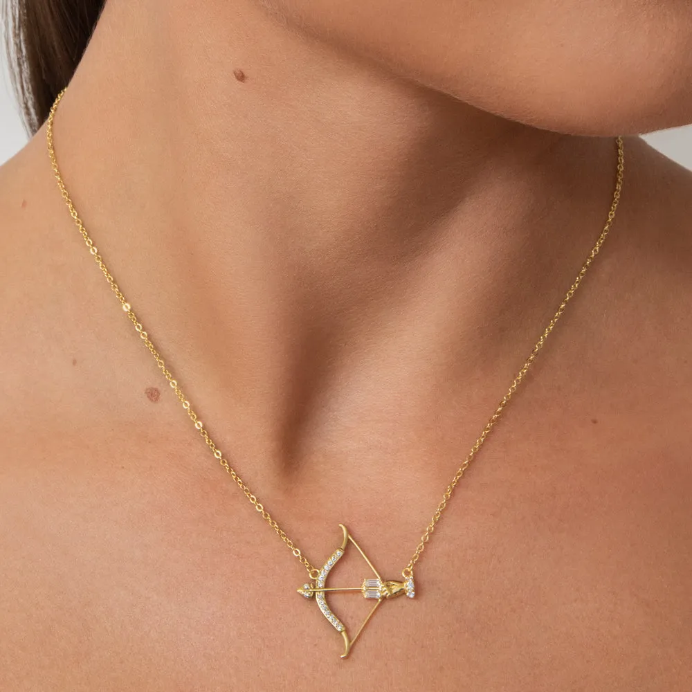 Sagittarius Zodiac Necklace