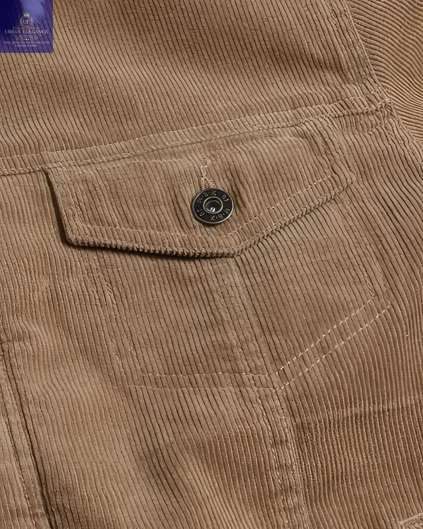 Sherpa Lined Corduroy Trucker Jacket