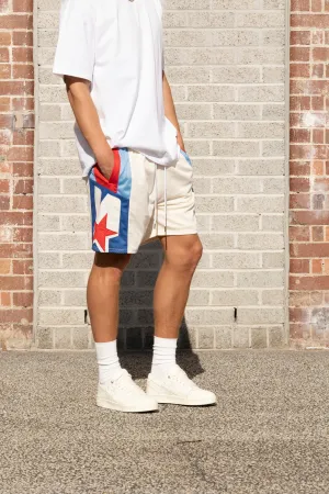 Starter Shooters Ball Shorts Off White