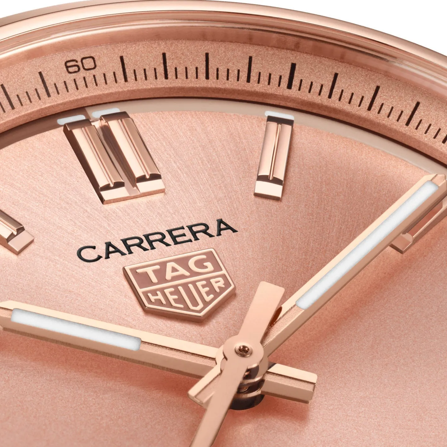 Tag Heuer Carrera Ladies Pink Copper Automatic Watch WBN2350.BD0000