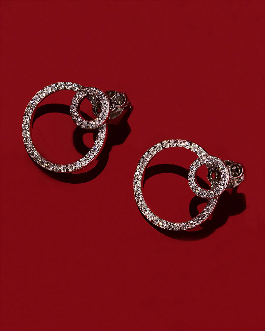 The Infinity earrings - sterling silver