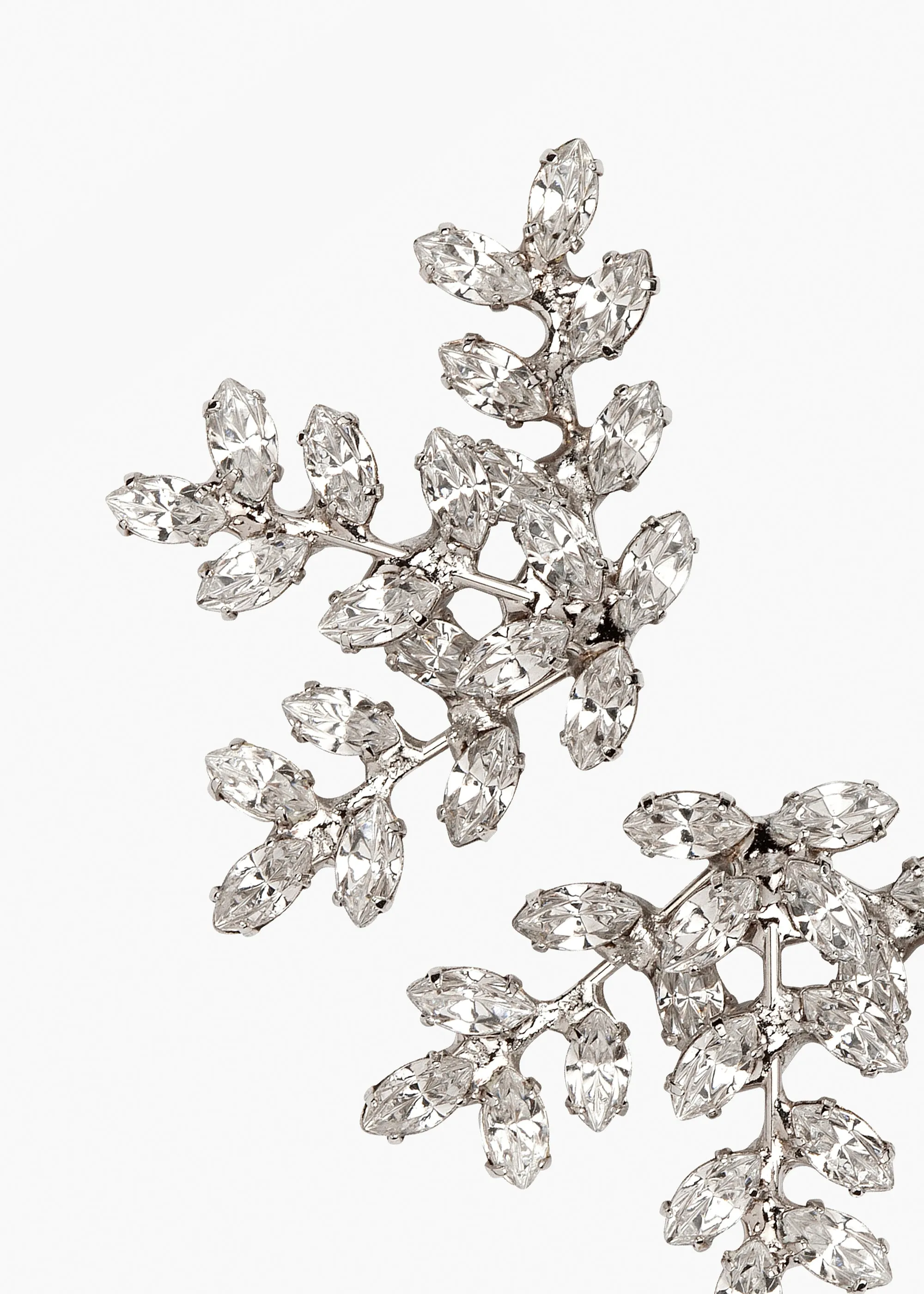 Viniette Earrings -- Crystal